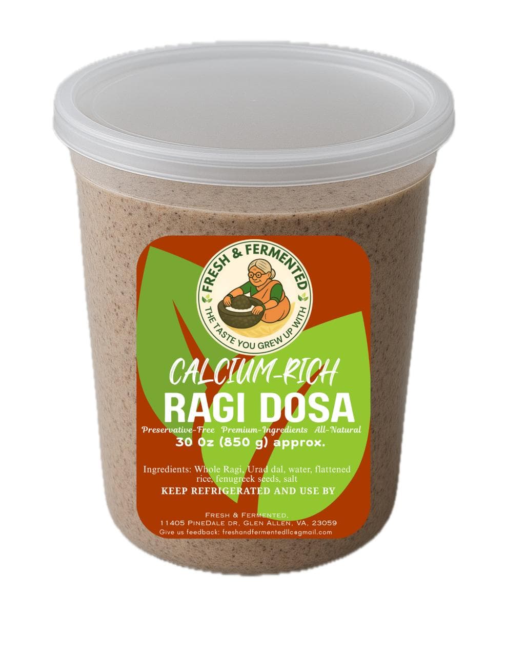 Ragi Dosa Batter