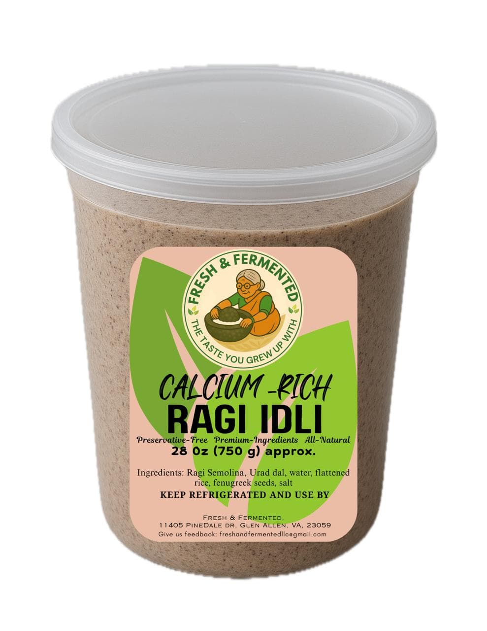 Ragi Idli Batter
